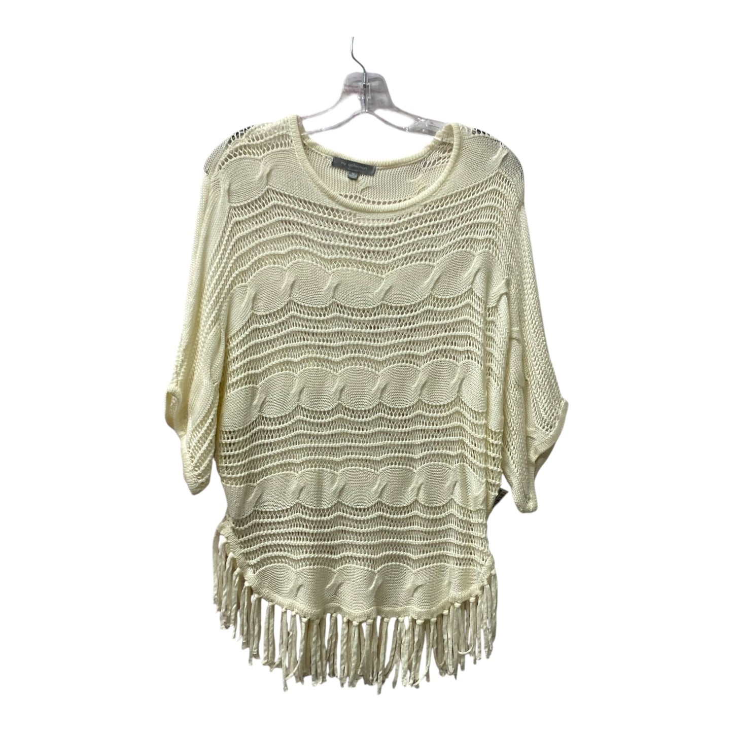 Sweater By Ny Collection In Cream, Size:M