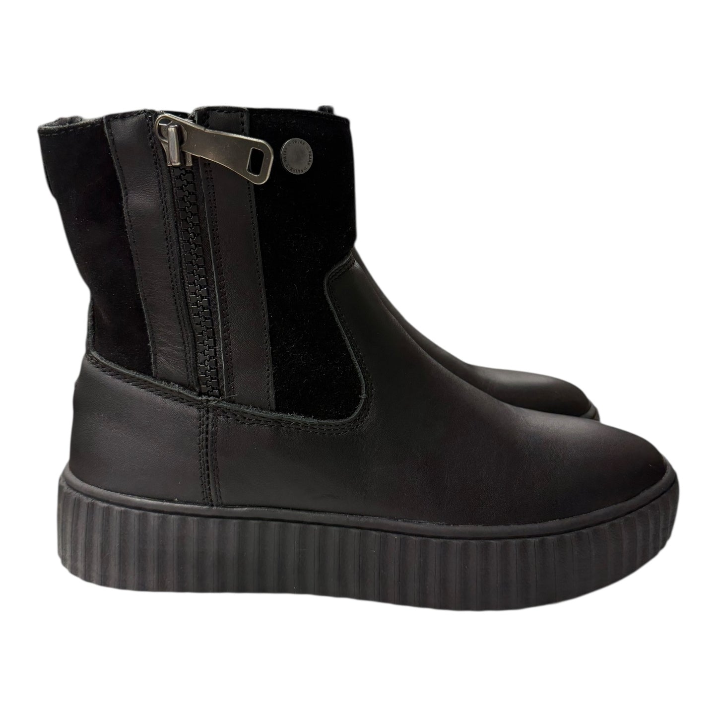 Boots Ankle Flats By Cmc In Black, Size:10