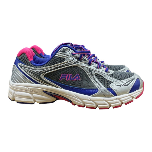Shoes Athletic By Fila In Grey, Size:6.5