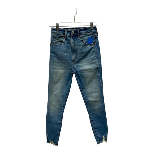 Jeans Skinny By Abercrombie And Fitch In Blue Denim, Size:2