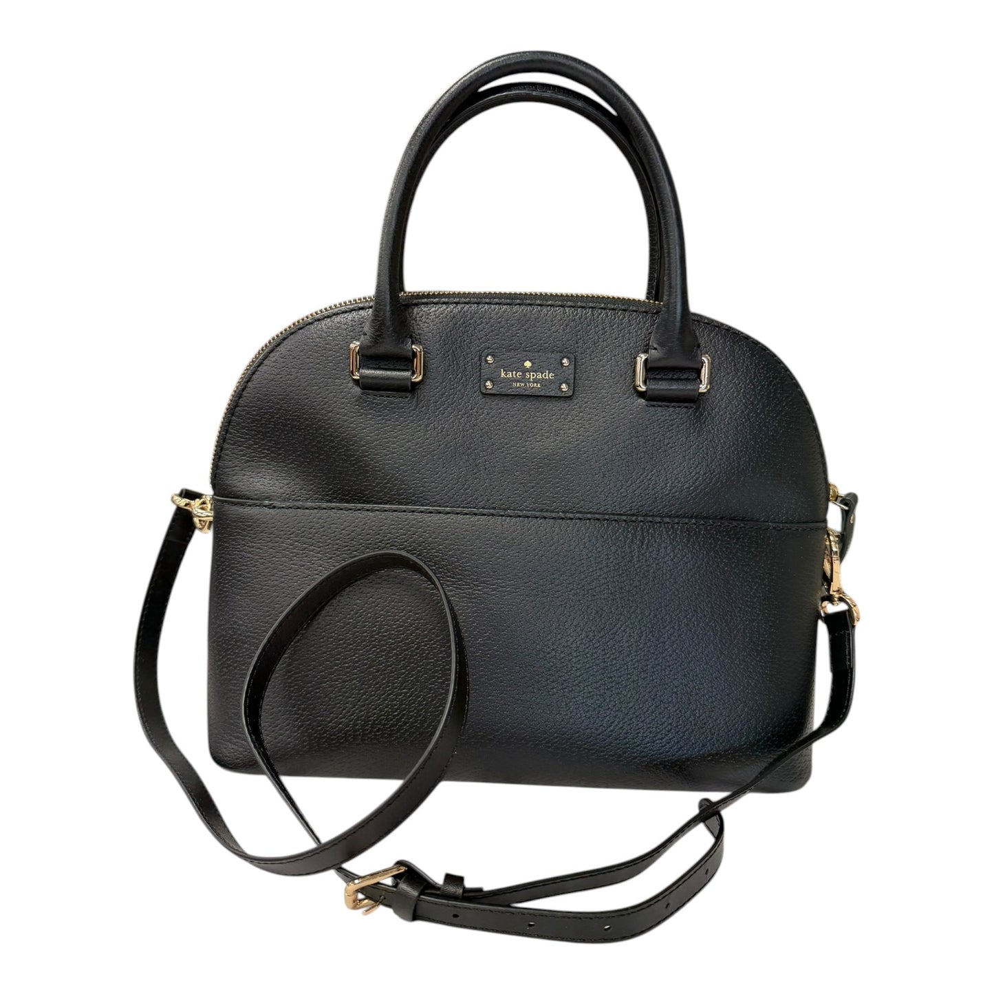 Handbag Designer By Kate Spade In Black, Size:Medium
