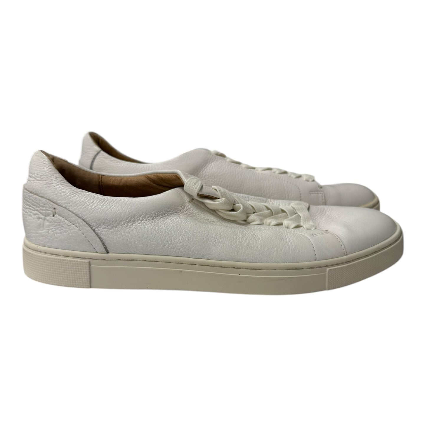 Shoes Designer By Frye In White, Size:9