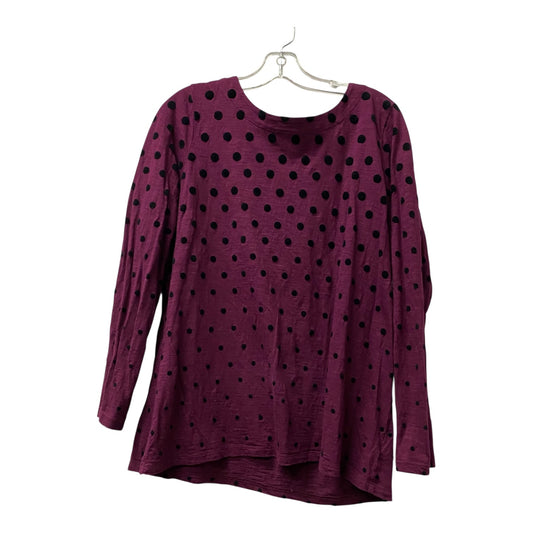 Top Ls By Talbots In Purple, Size:Xl