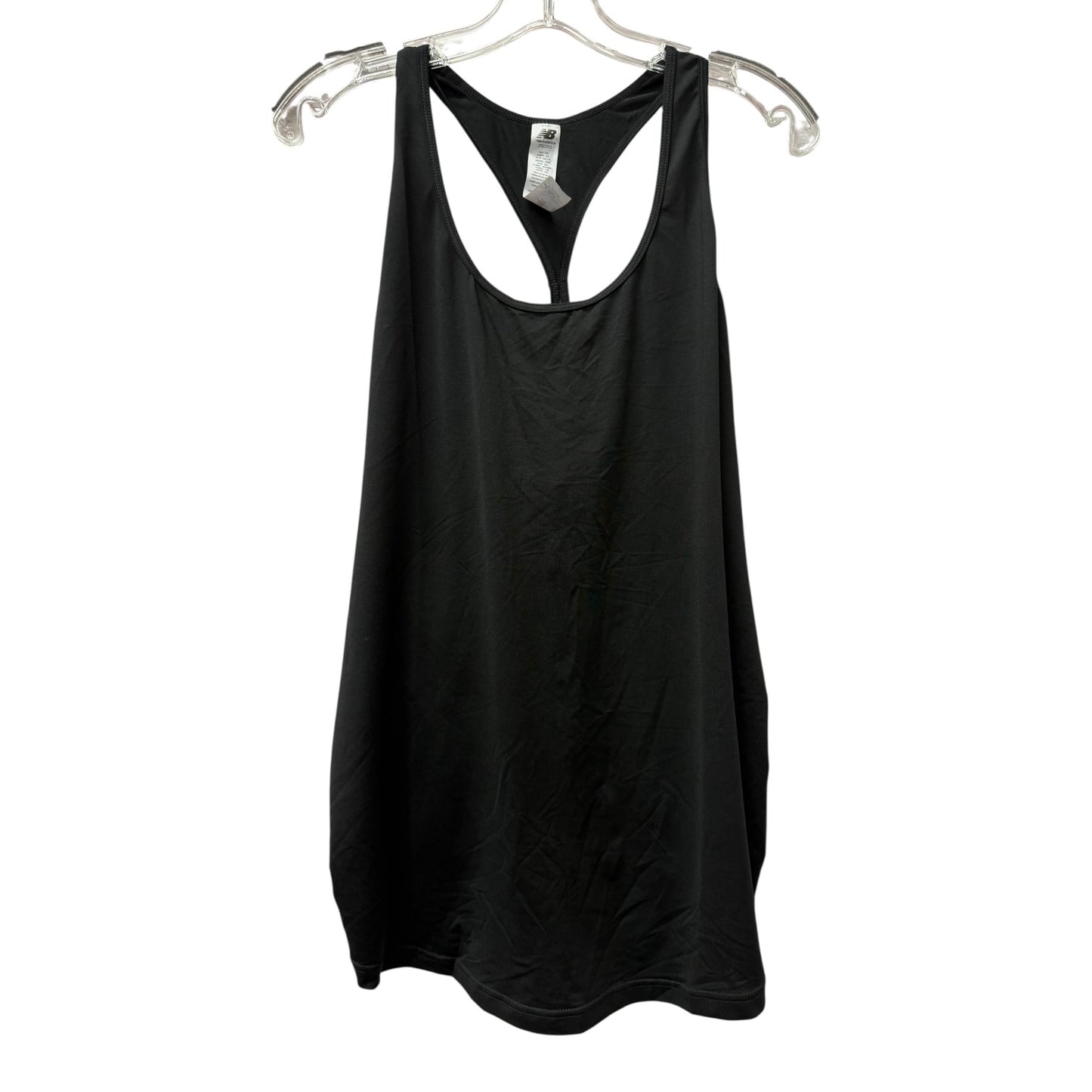 Athletic Tank Top By New Balance In Black, Size:2X
