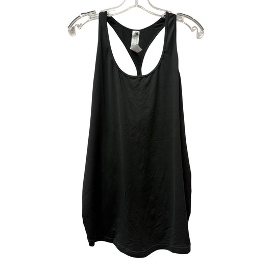 Athletic Tank Top By New Balance In Black, Size:2X
