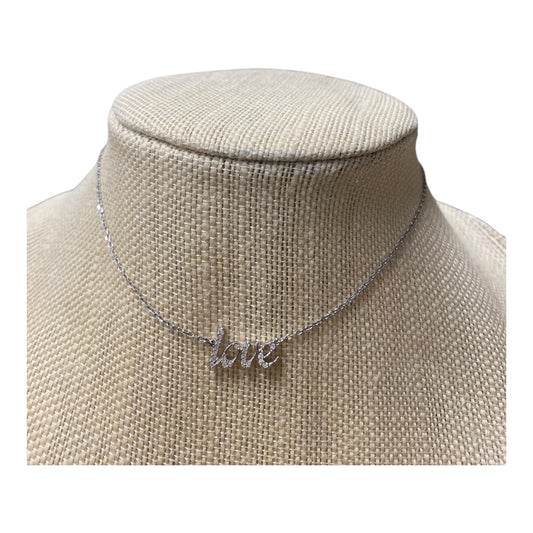 Necklace Designer By Swarovski In Silver