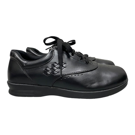 Shoes Flats In Black, Size:8