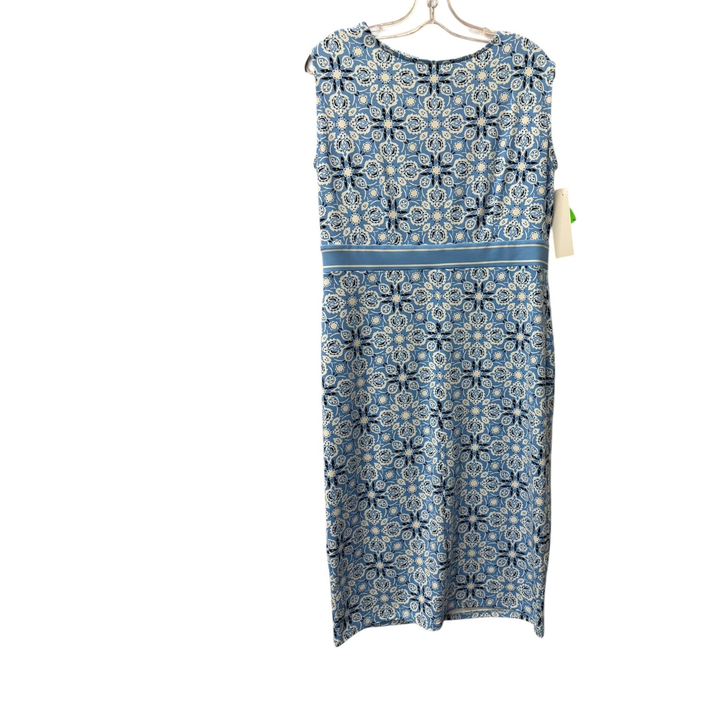 Dress Casual Midi By Talbots In Blue, Size:Lp