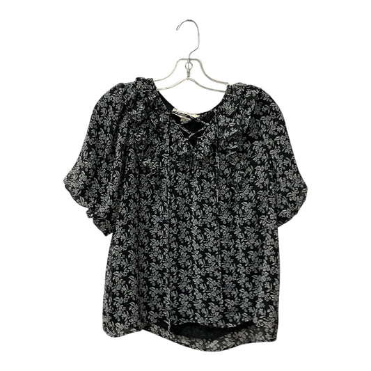 Top Ss By Loft In Black, Size:Mp