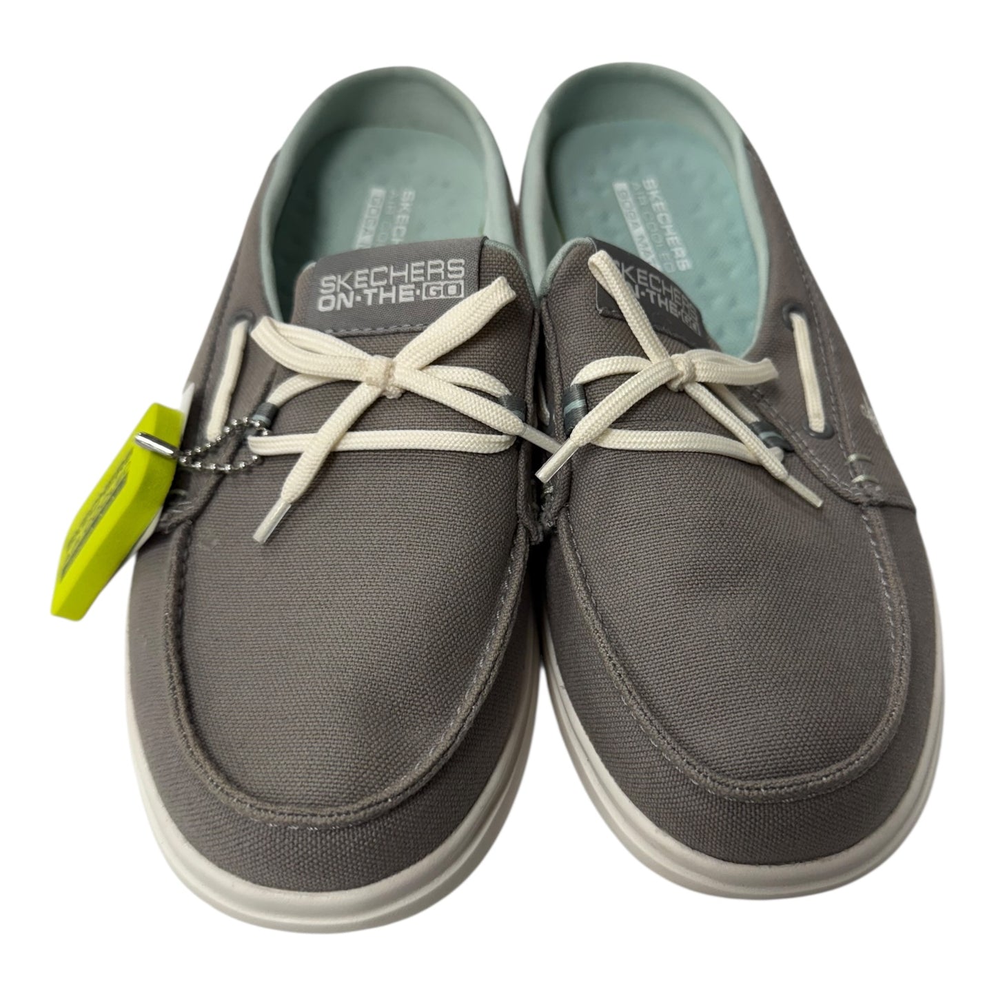 Shoes Flats By Skechers In Grey, Size:5.5