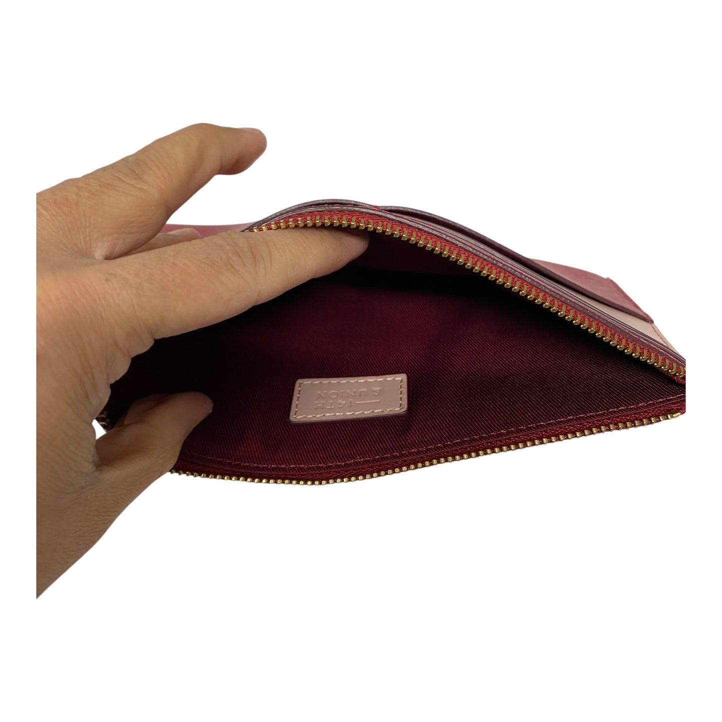 WALLET by 14TH AND UNION In RED, Size: MEDIUM