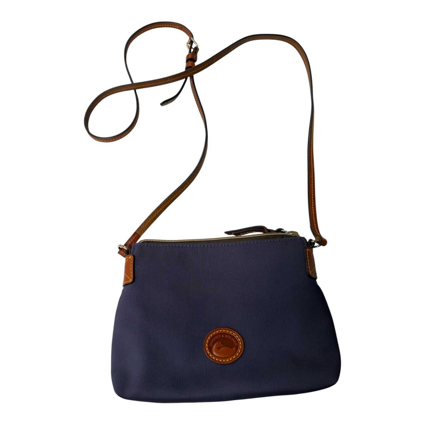 Crossbody Designer By Dooney And Bourke In Navy, Size:Small