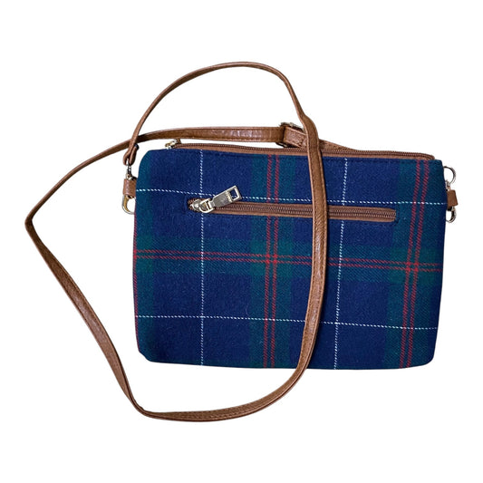 Crossbody By Cme In Blue & Green, Size:Medium