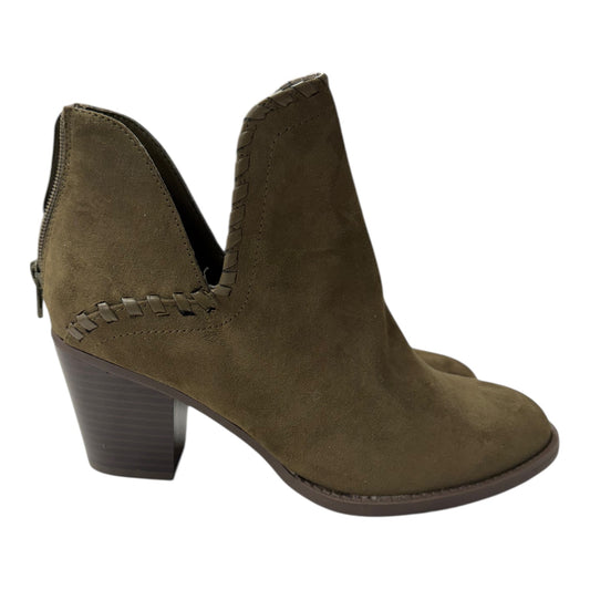 Boots Ankle Flats By Market & Spruce In Green, Size:8