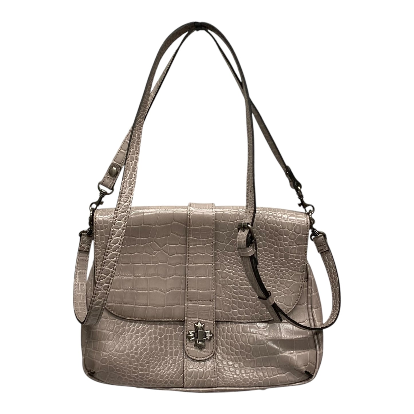 Handbag Designer By Patricia Nash In Taupe, Size:Medium