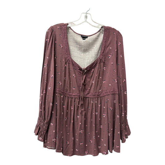 Top Ls By Torrid In Purple, Size:1X