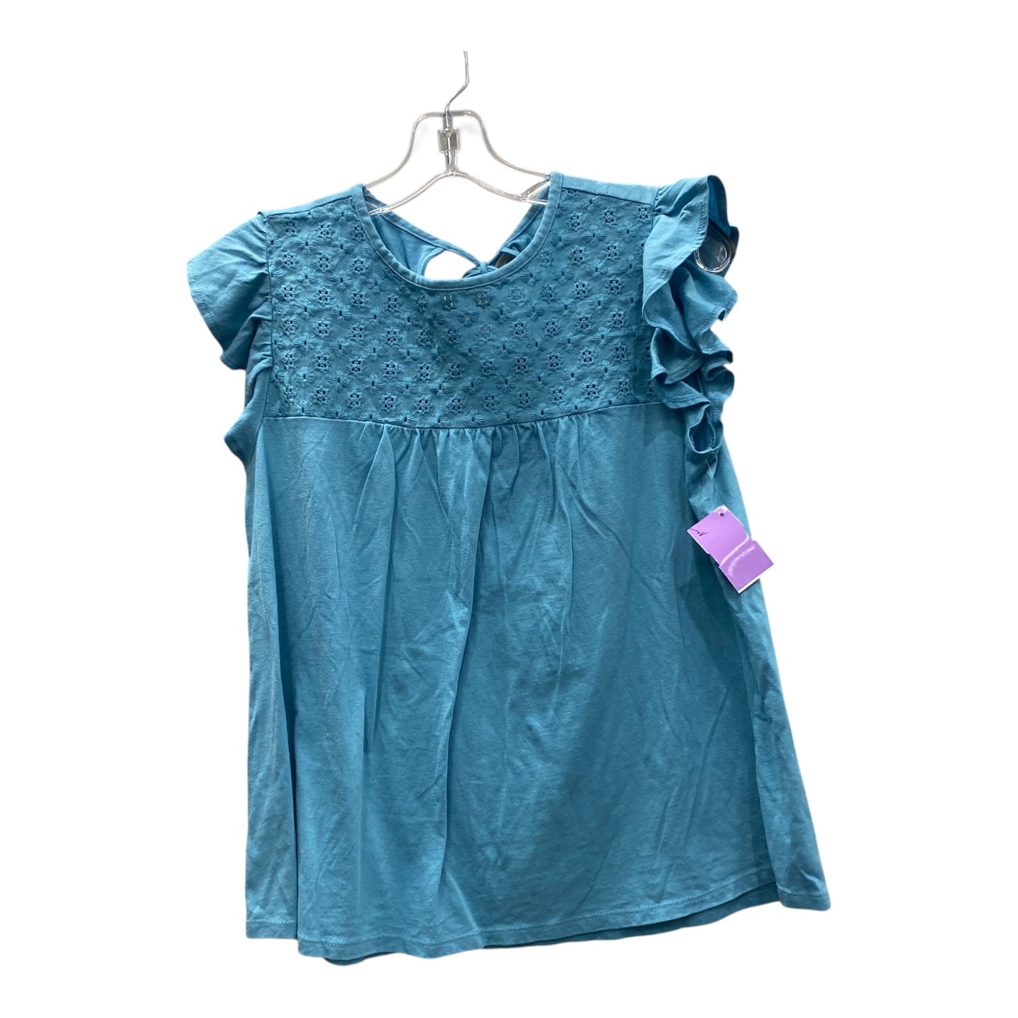 Top Sleeveless By Loft In Blue, Size:S