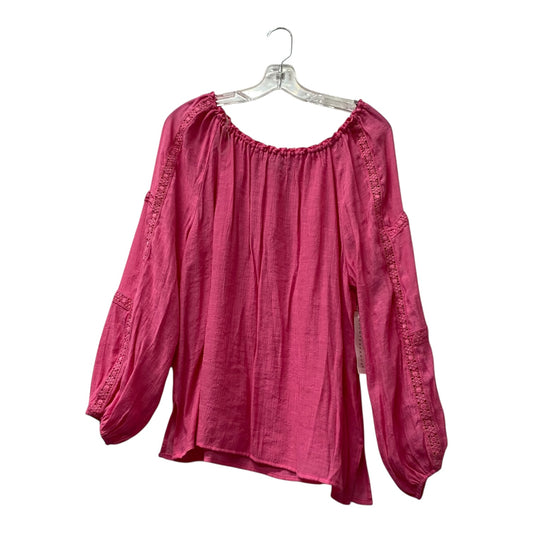 Top Ls By Counterparts In Pink, Size:L
