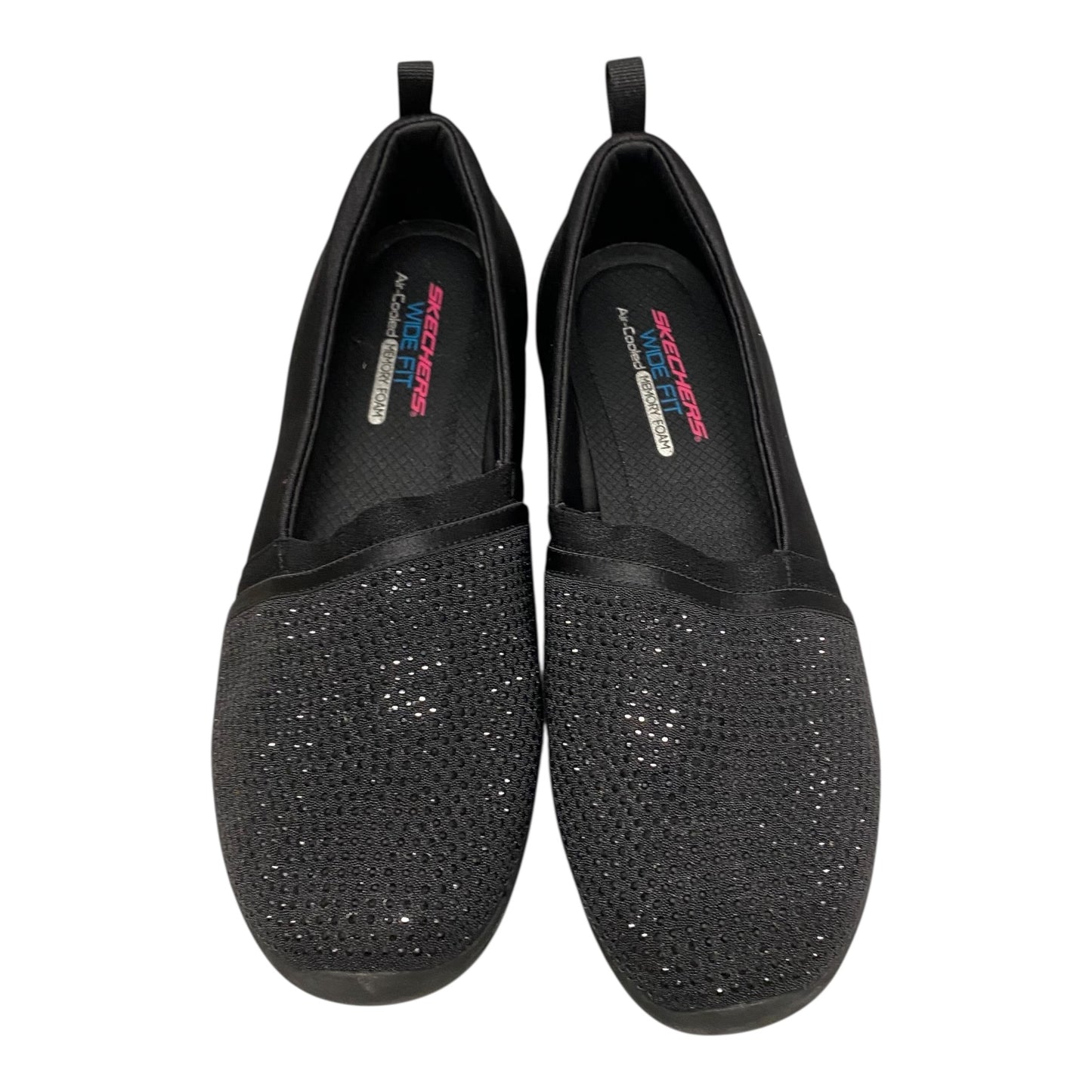 Shoes Flats By Skechers In Black, Size:10