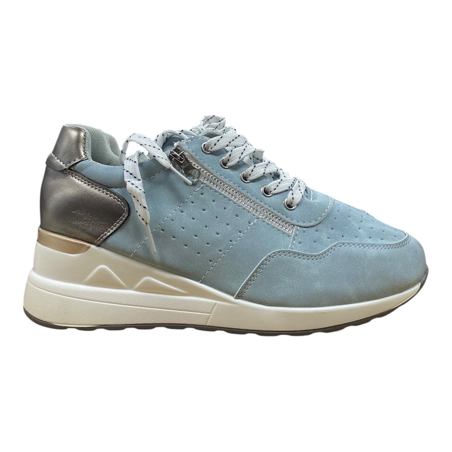Shoes Athletic  In Blue, Size:10.5