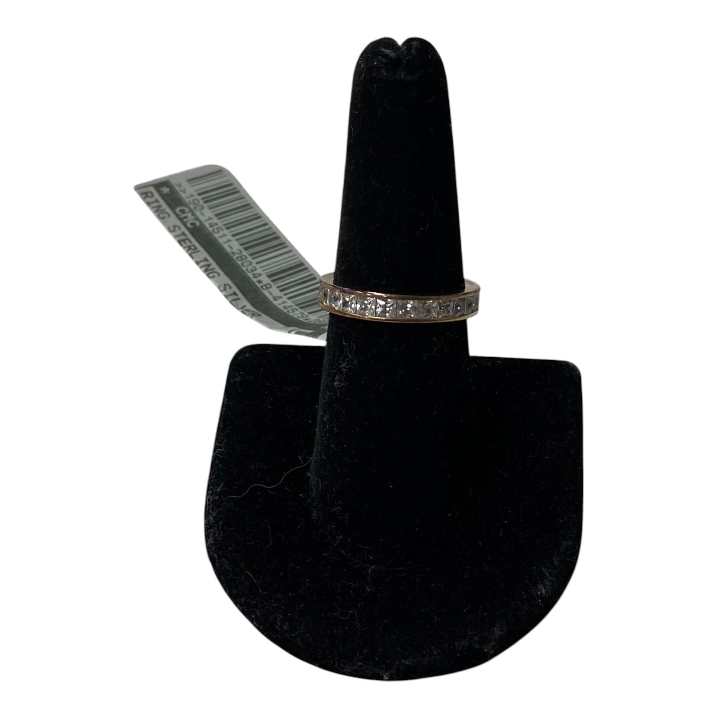 Ring Sterling Silver In Gold size 7.5