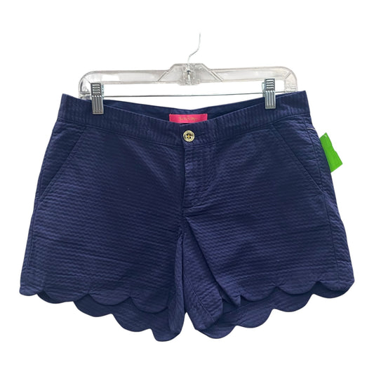 Shorts Designer By Lilly Pulitzer In Blue, Size:4