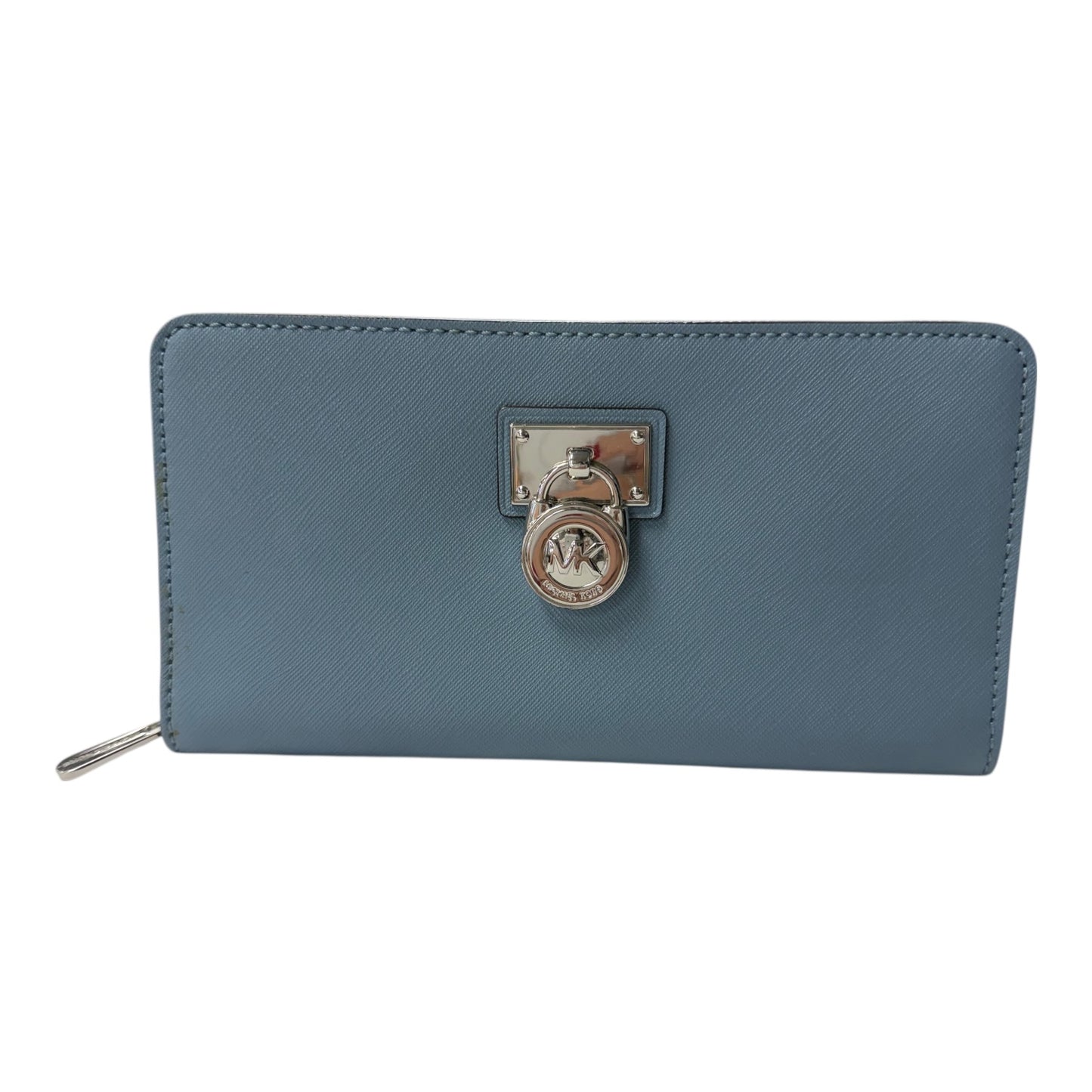 Wallet Designer By Michael Kors In Blue, Size:Large