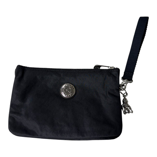 Wristlet By Kipling In Black, Size:Medium