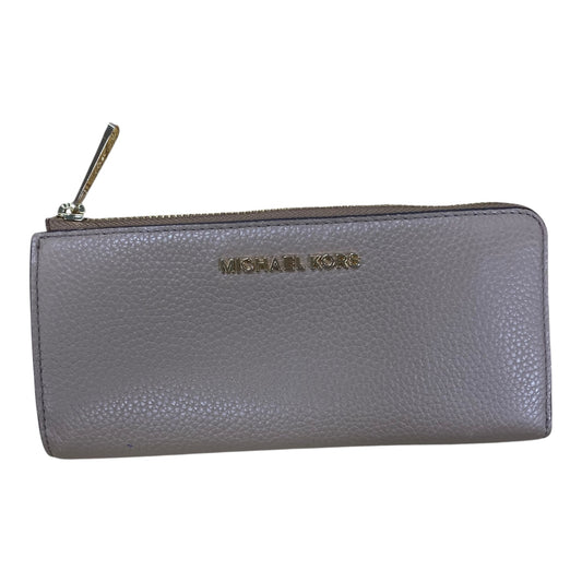 Wallet Designer By Michael Kors In Tan, Size:Large