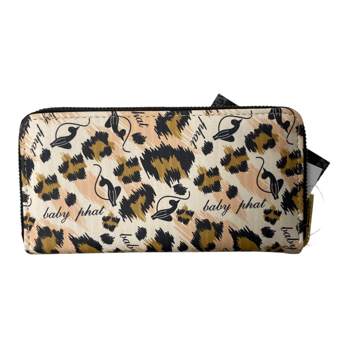 Wallet By Baby Phat In Animal Print, Size:Medium