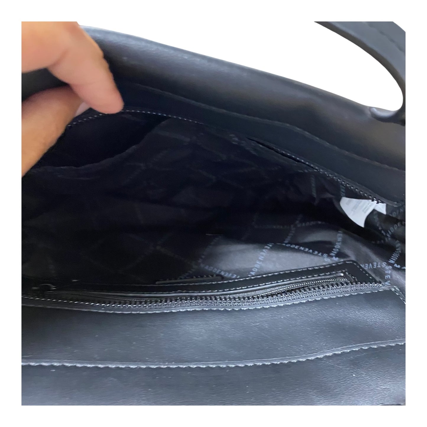 Handbag By Steve Madden In Black, Size:Small