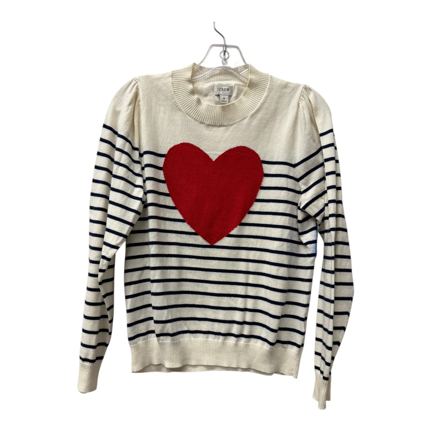 Sweater By J. Crew In White, Size:M