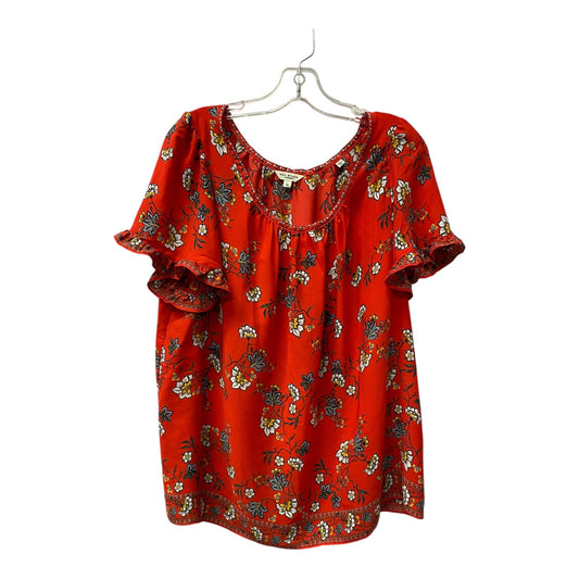 Top Ss By Max Studio In Red, Size:1X