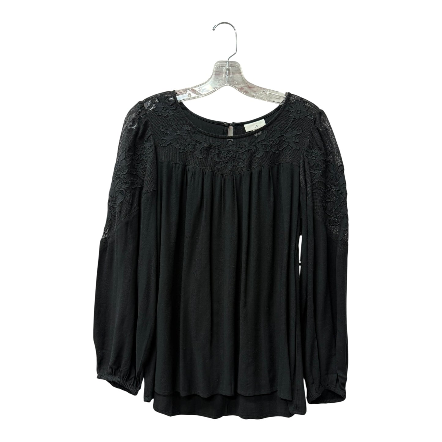 Top Ls By J. Jill In Black, Size:S