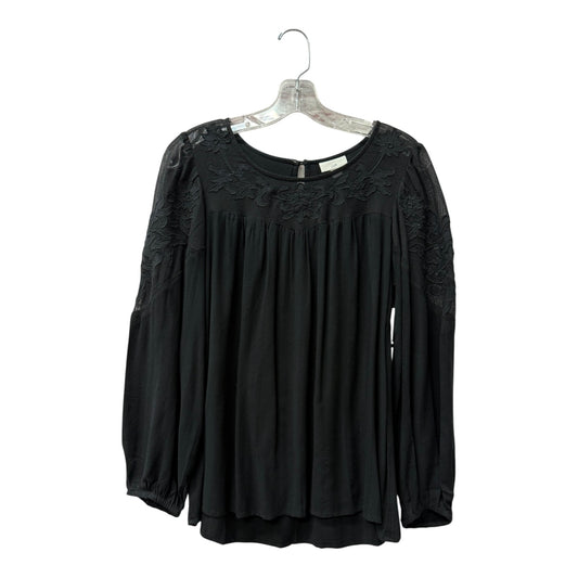 Top Ls By J. Jill In Black, Size:S