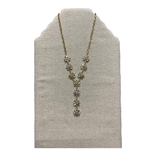 Necklace Lariat & Y-Drop  In Gold