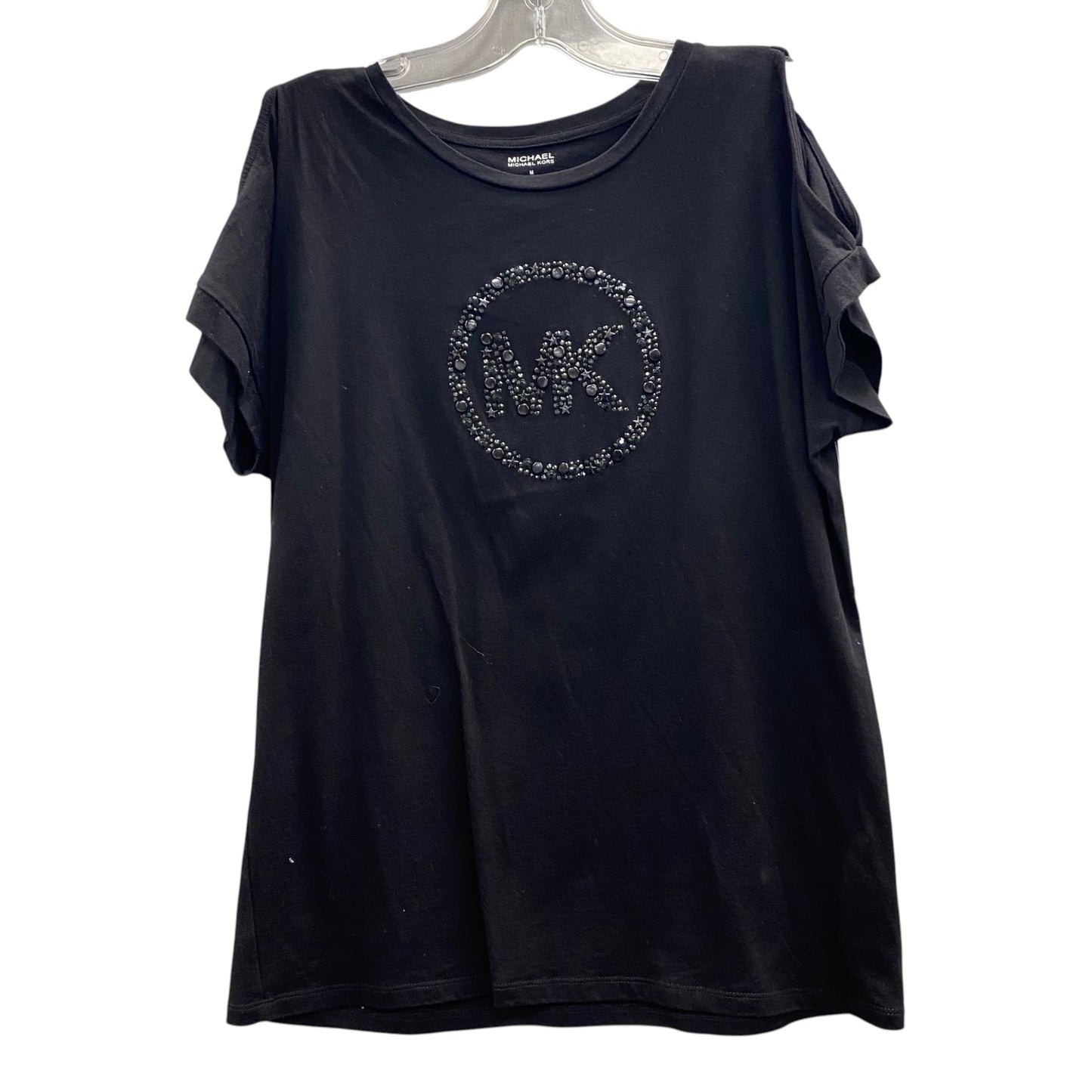 Top Ss By Michael By Michael Kors In Black, Size:M