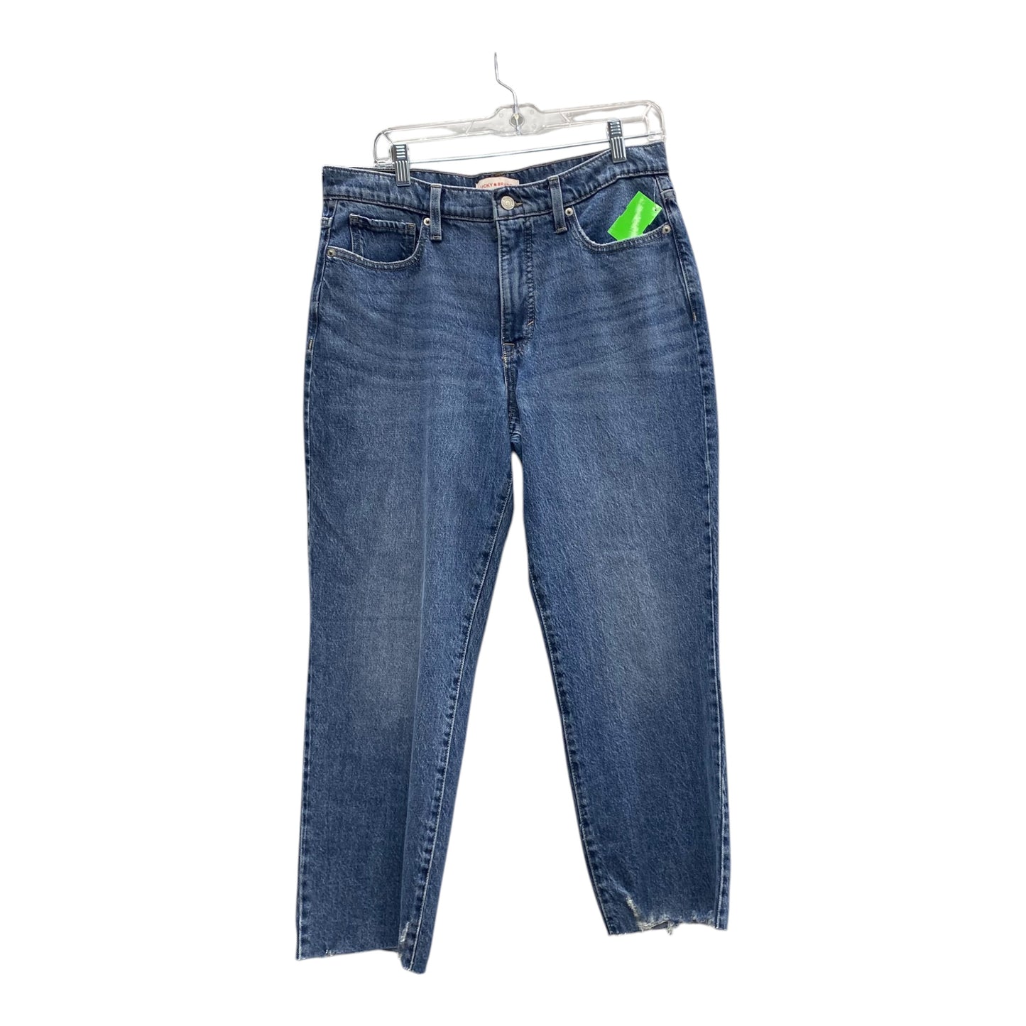 Jeans Boyfriend By Lucky Brand In Blue, Size:12