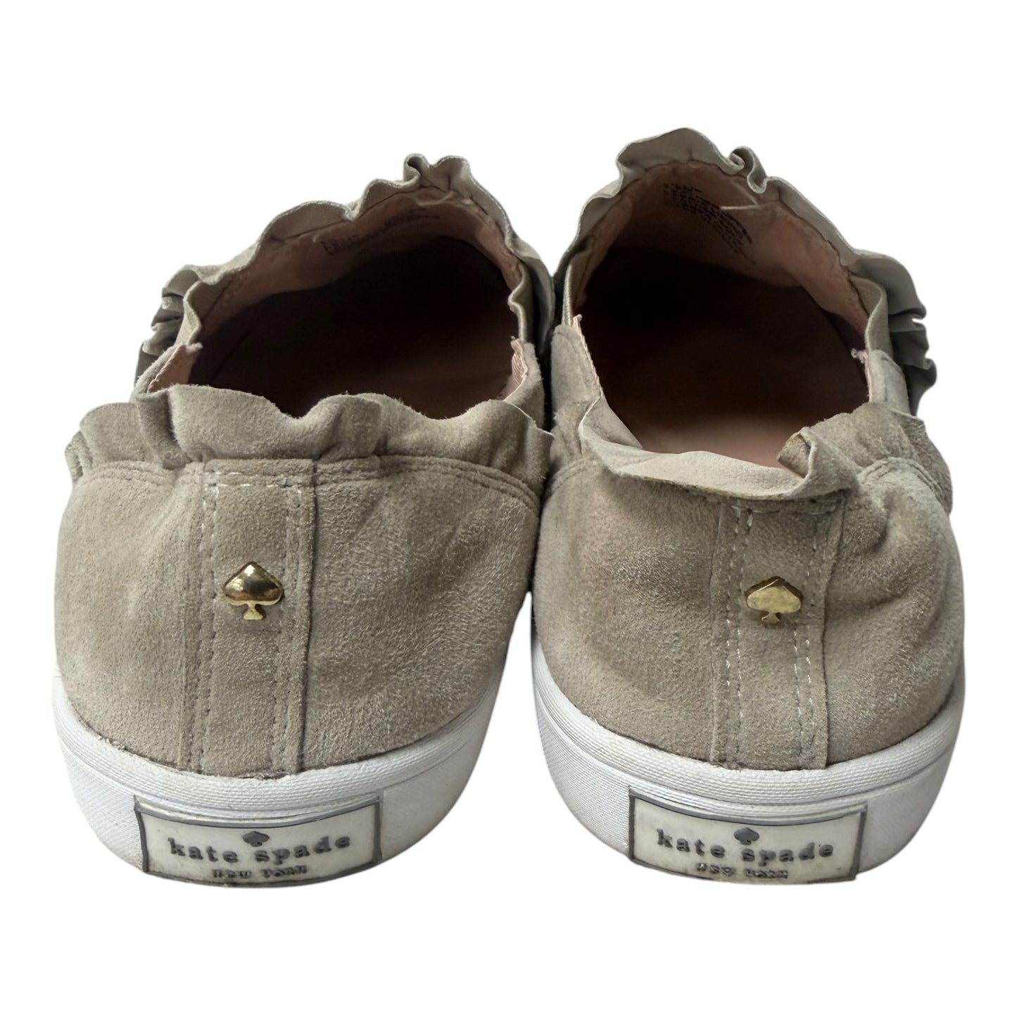 Shoes Designer By Kate Spade In Beige, Size:7.5