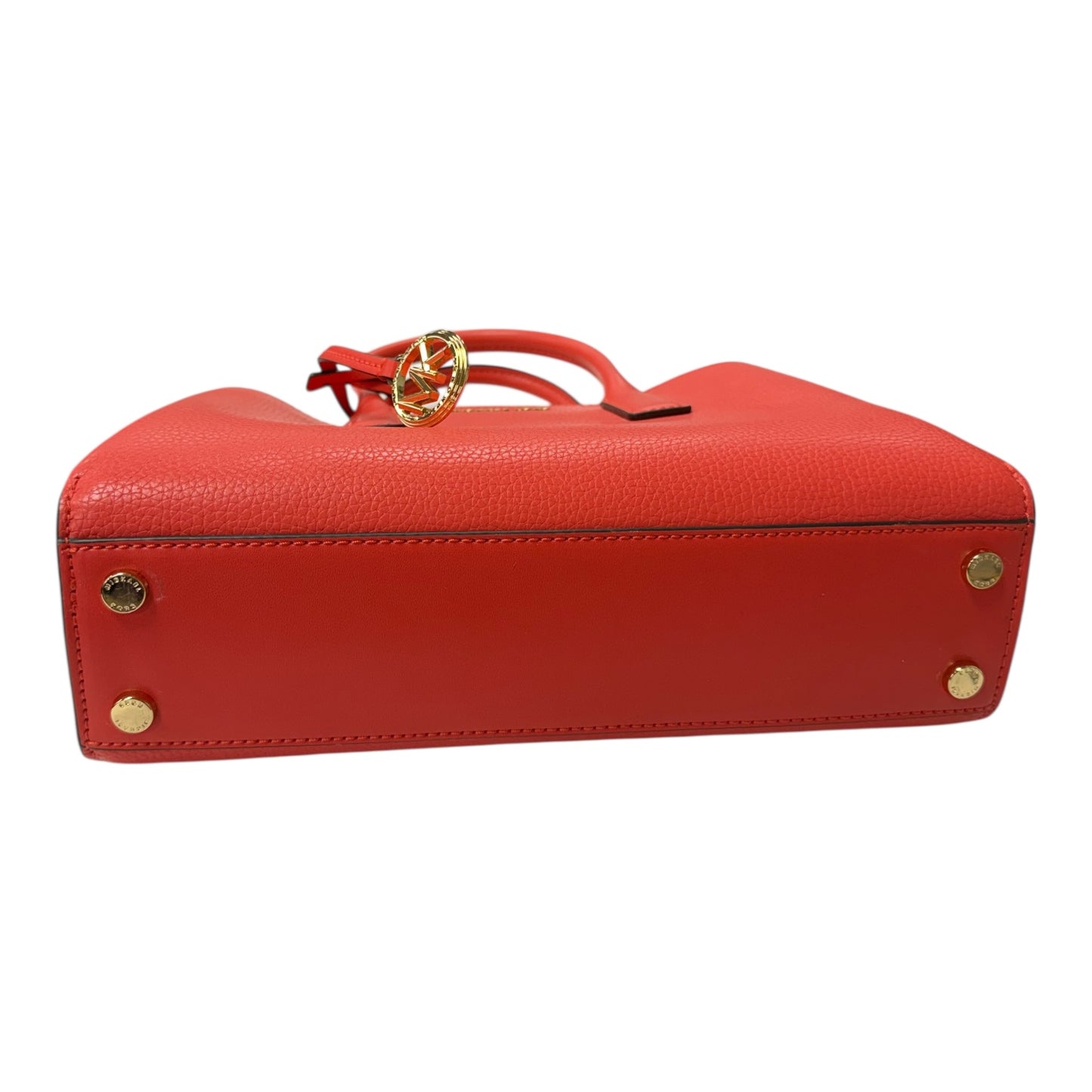 Handbag Designer By Michael Kors In Orange, Size:Medium