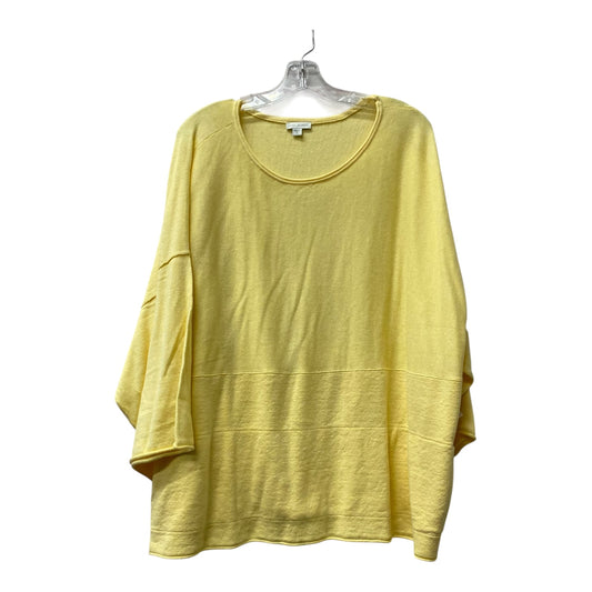Top Ss By Pure Jill In Yellow, Size:Xl