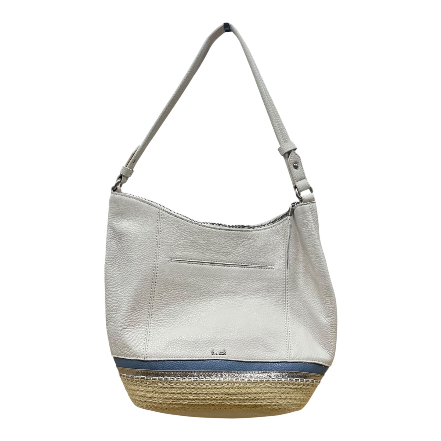 Handbag Leather By The Sak In Cream, Size:Medium