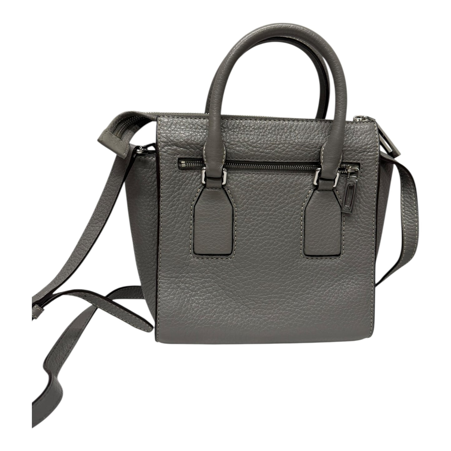 Crossbody Designer By Michael Kors In Grey, Size:Medium