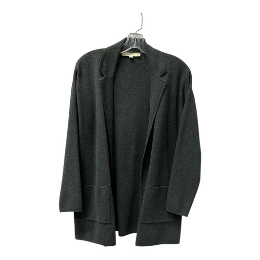 Sweater Cardigan By Loft In Grey, Size:Mp