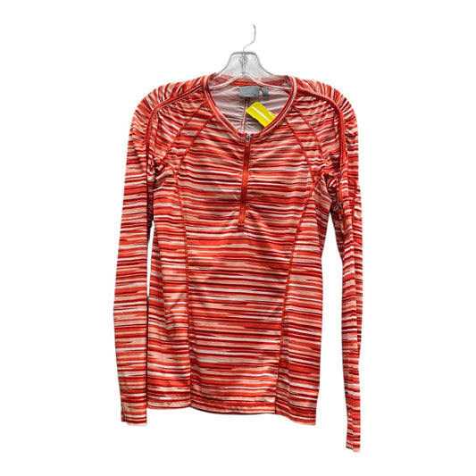 Athletic Top Ls Crewneck By Athleta In Orange, as is Size:S