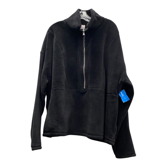Athletic Fleece By Livi Active In Black, Size:1X