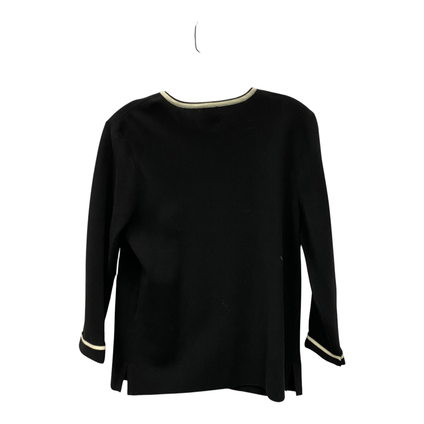 Cardigan By Anne Klein In Black, Size:S