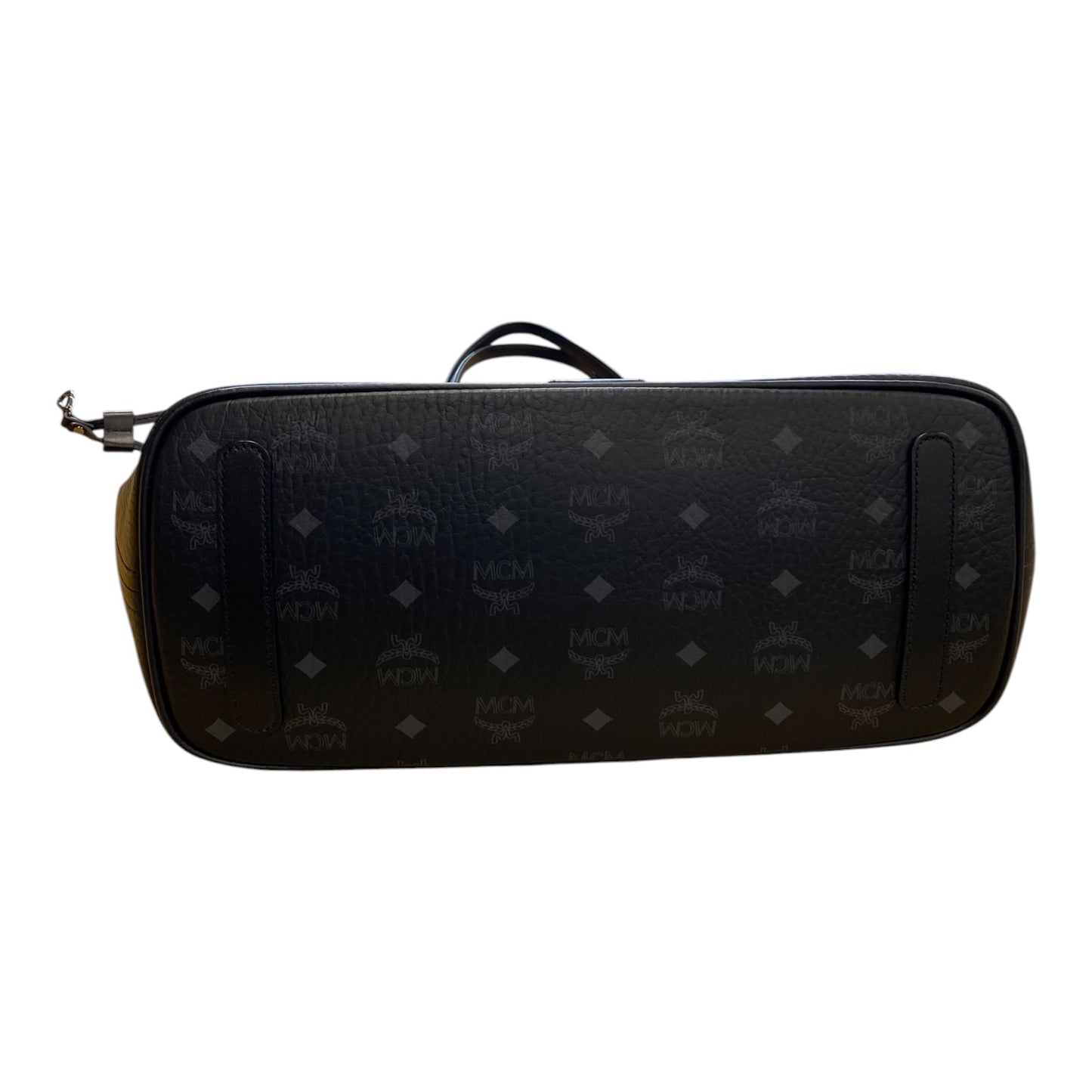 Handbag Luxury Designer By Mcm In Black, Size:Medium