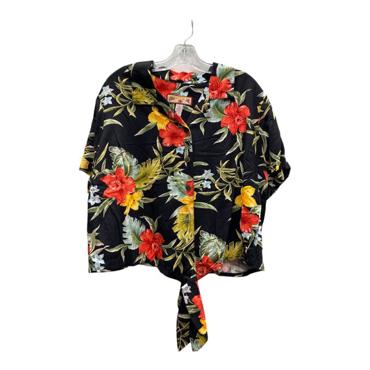 Top Ss By Caribbean Joe In Black, Size:1X