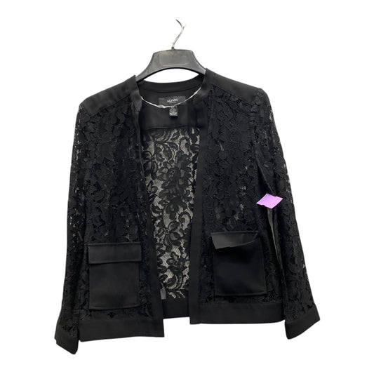 Blazer By Alfani In Black, Size:Mp